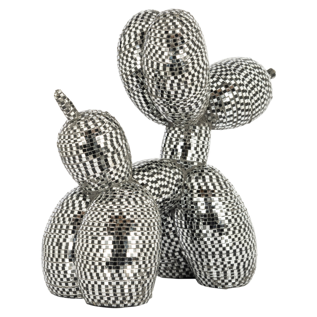Objet décoratif Dog silver small