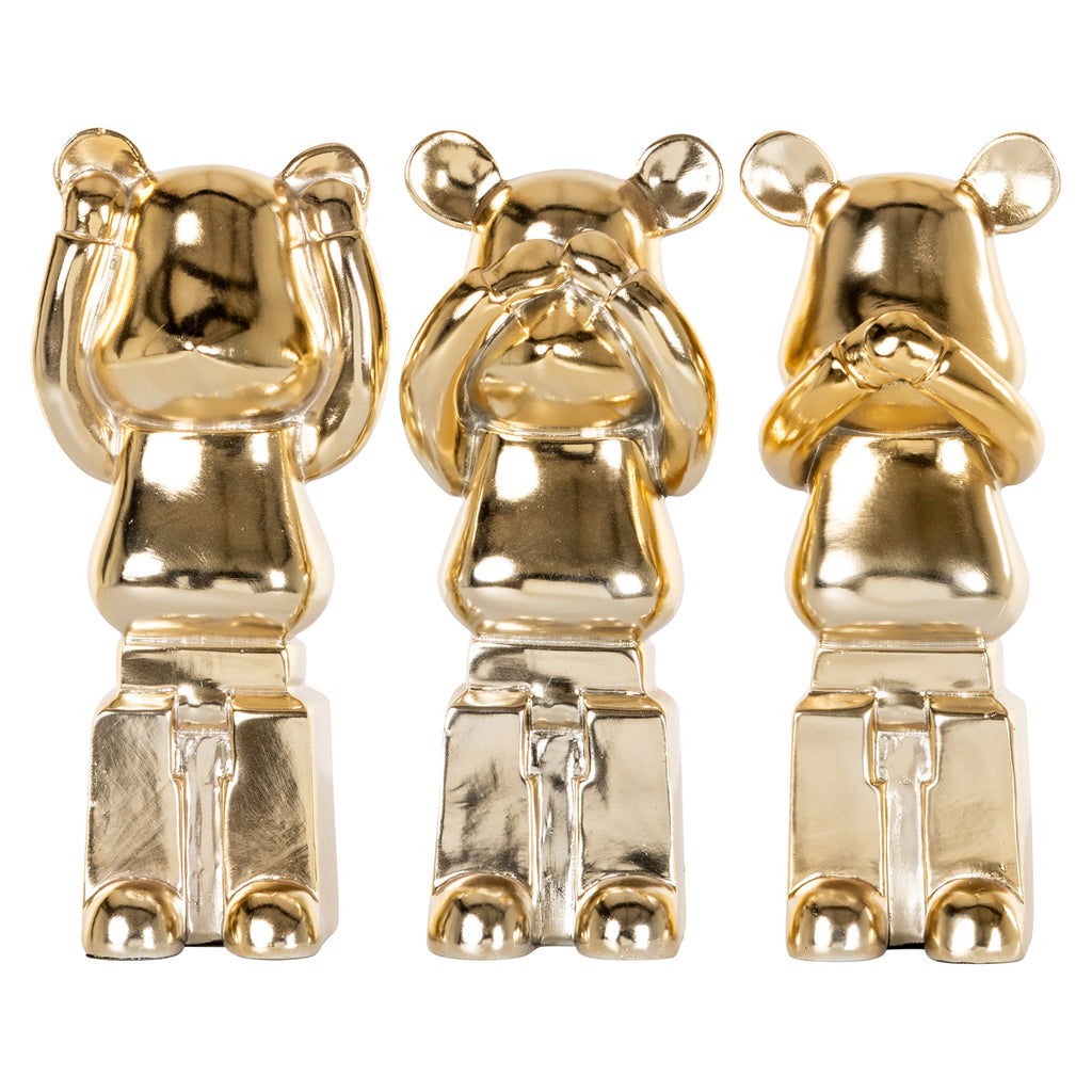 Objet décoratif Berna gold (Set of 3)
