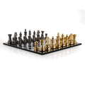 Jeu décoratif Saray black/gold chessboard