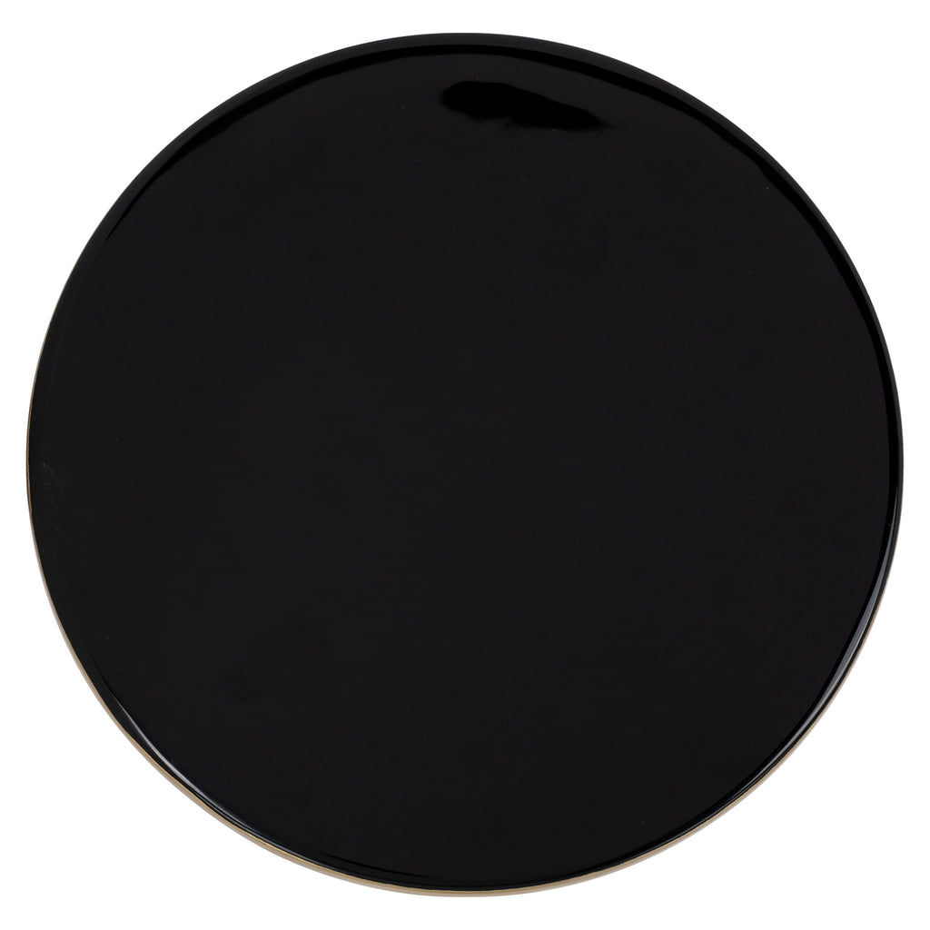 Plateau à gâteau Elena black/gold