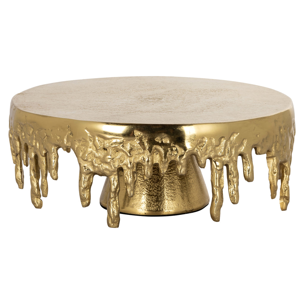 Plateau à gâteau Carmona gold