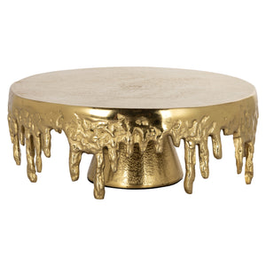 Plateau à gâteau Carmona gold