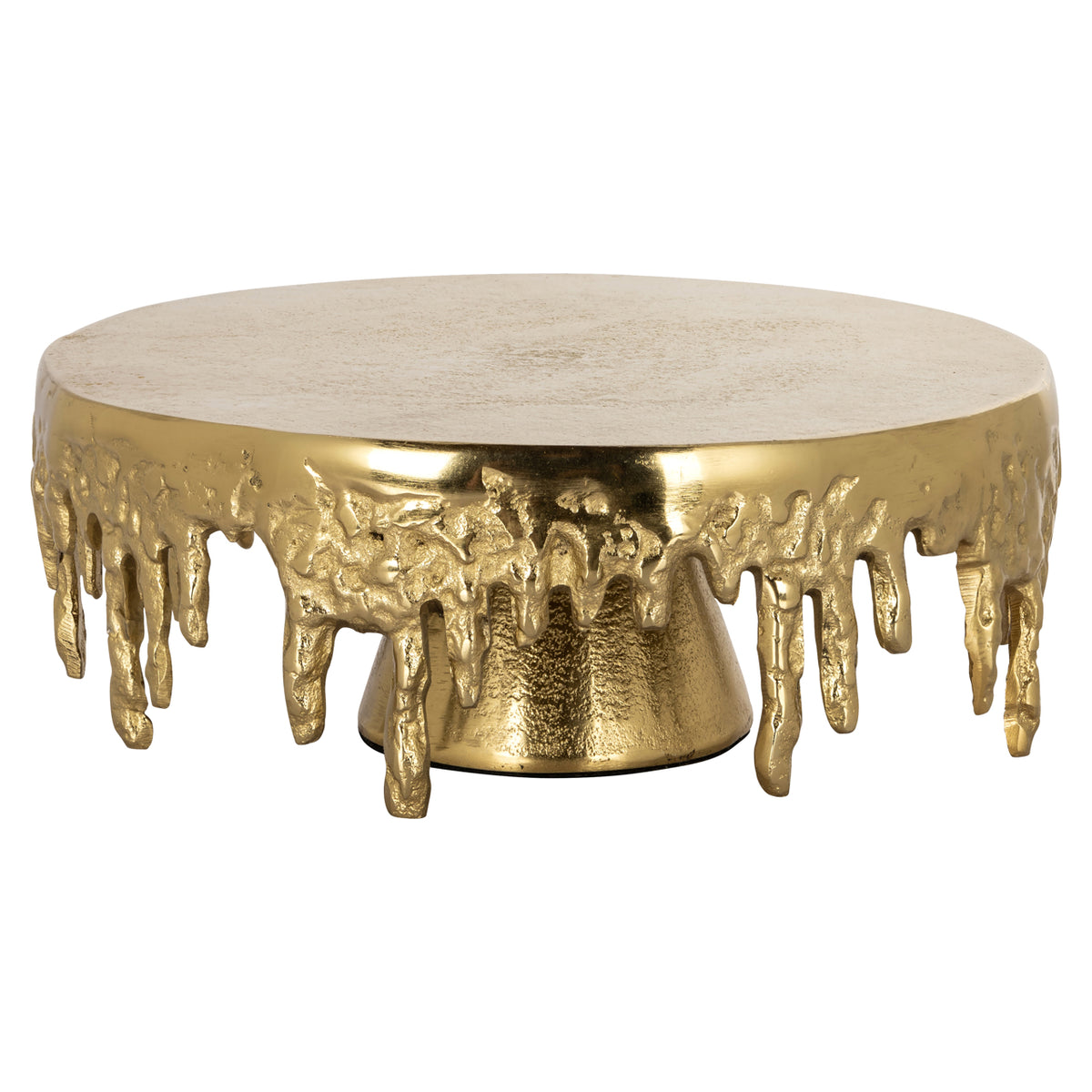 Plateau à gâteau Carmona gold