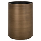 Pot de fleurs Dira brushed gold 45Ø