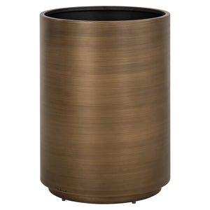 Pot de fleurs Dira brushed gold 45Ø