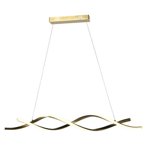 Lustre Lorine brushed gold