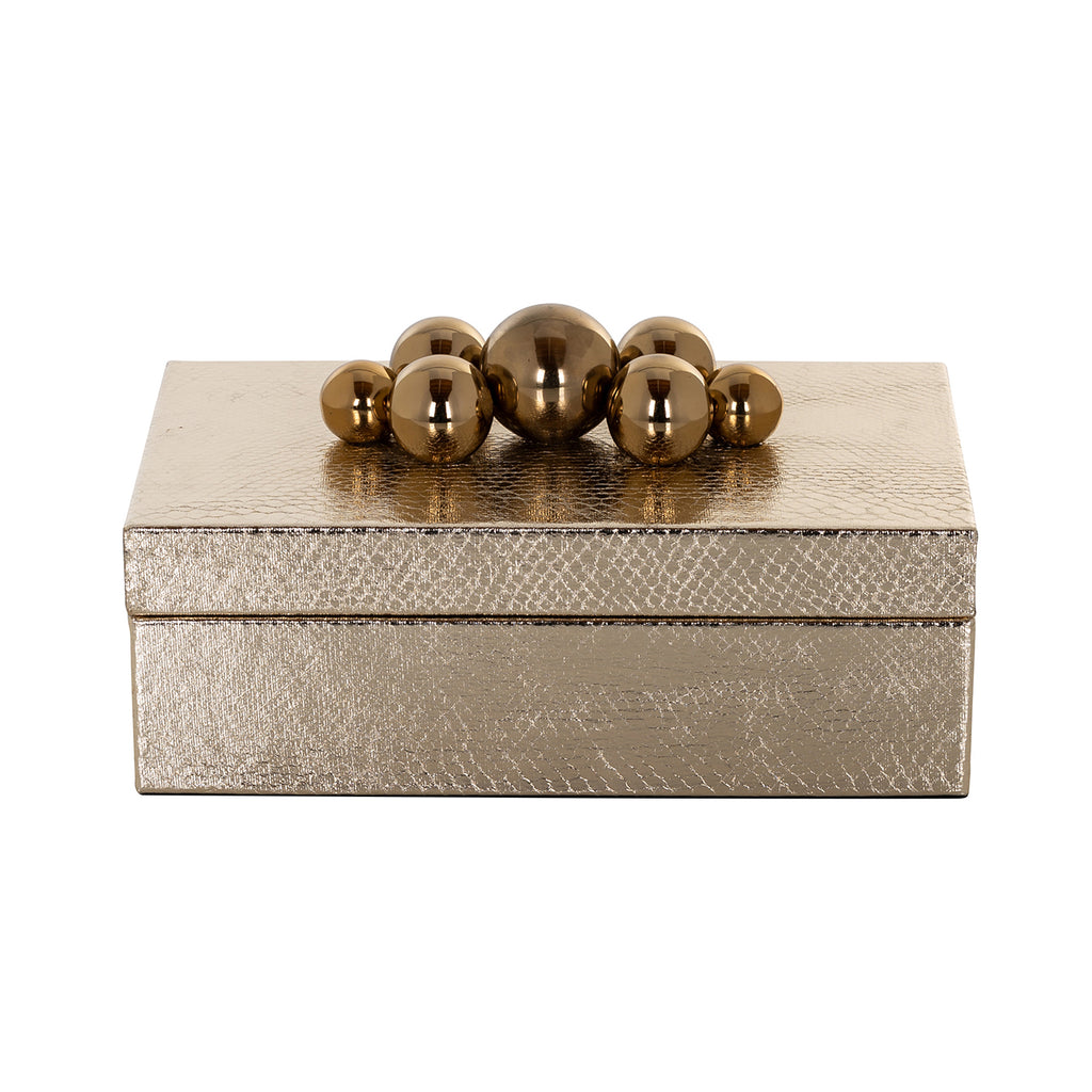 Boîte de rangement Norah gold