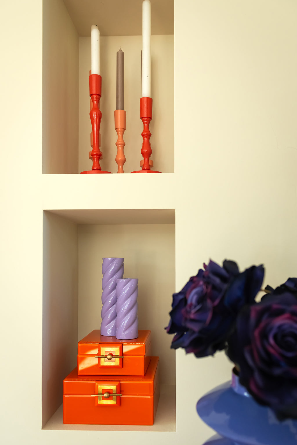 Boîte de rangement Bodine orange small