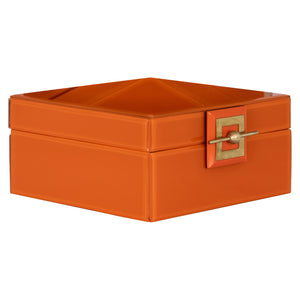 Boîte de rangement Bodine orange large