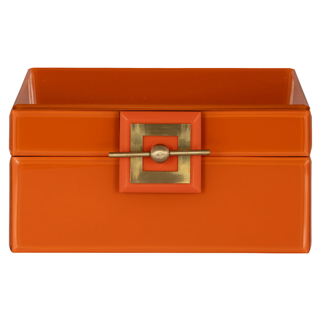 Boîte de rangement Bodine orange large