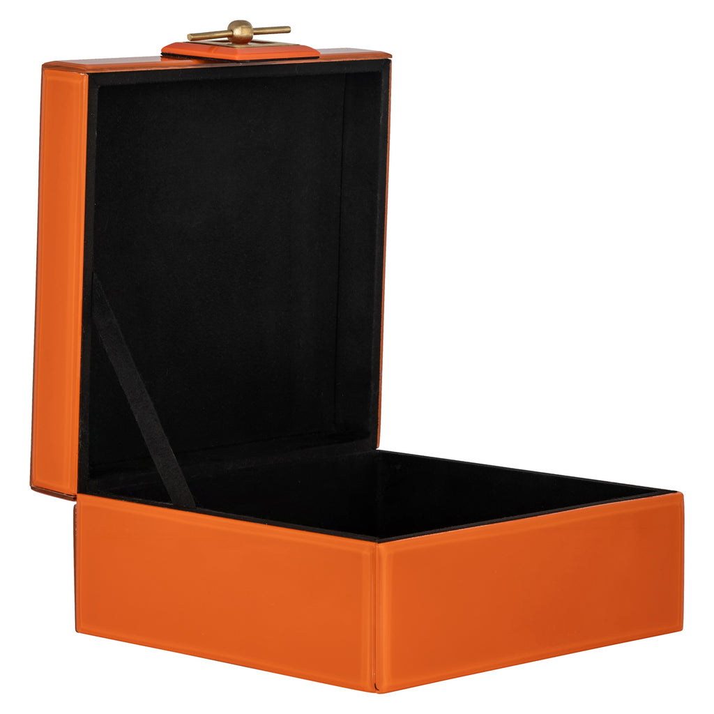 Boîte de rangement Bodine orange large