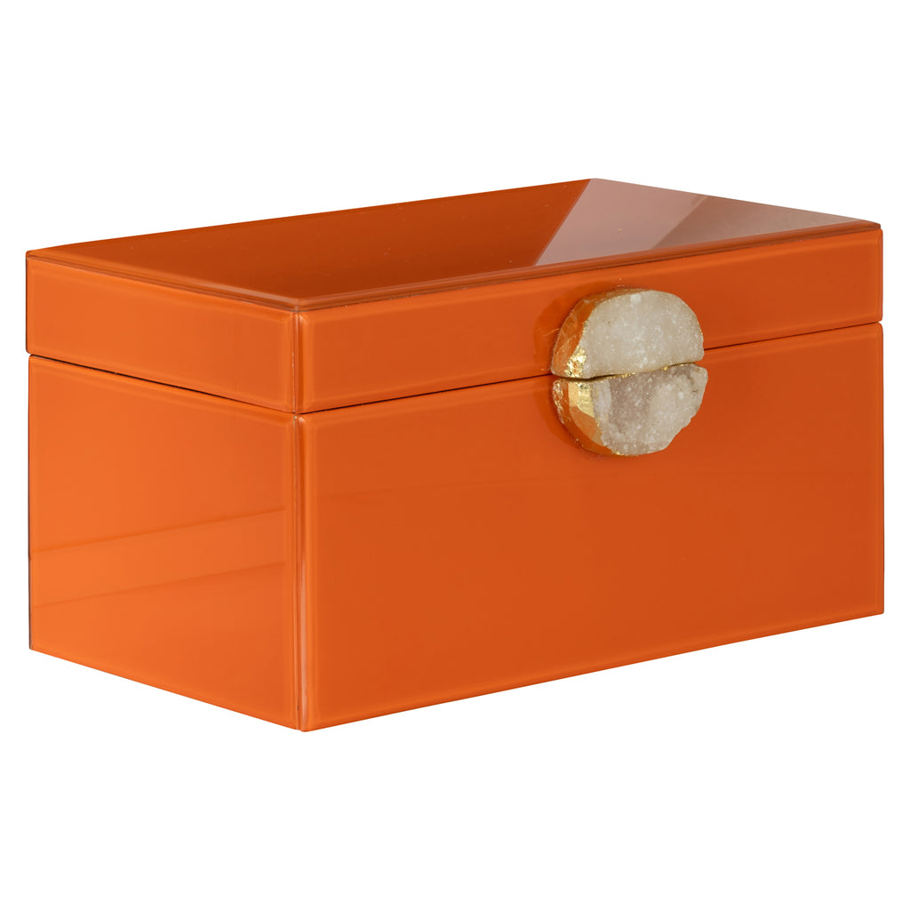Boîte de rangement Lia orange