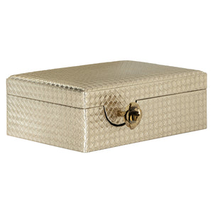 Boîte de rangement Trace gold large