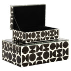Boîte de rangement Vivian black small