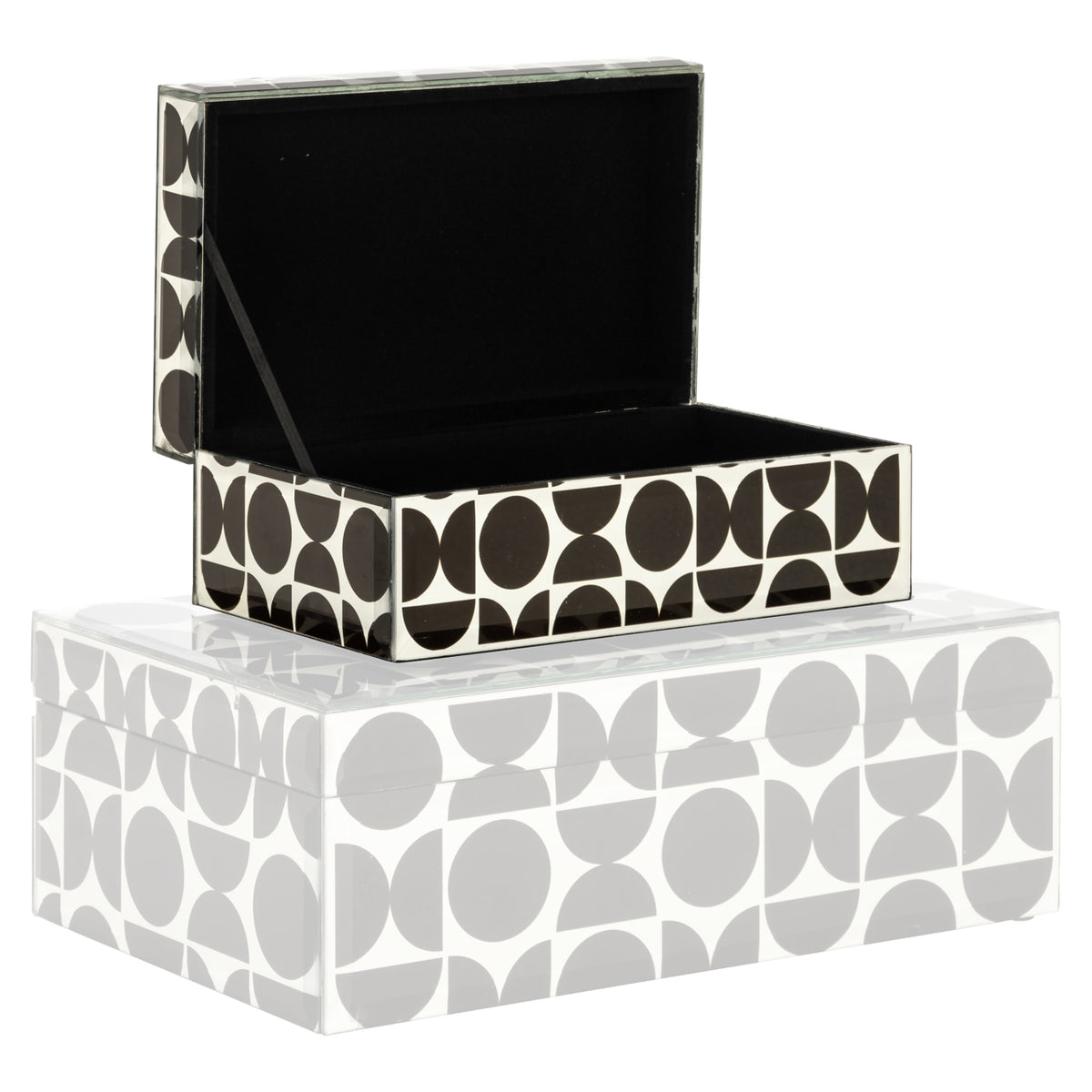 Boîte de rangement Vivian black small