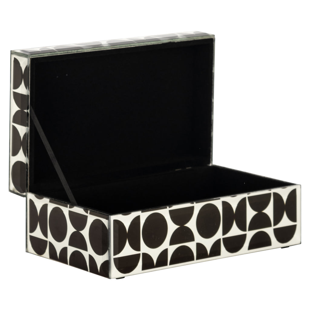 Boîte de rangement Vivian black small