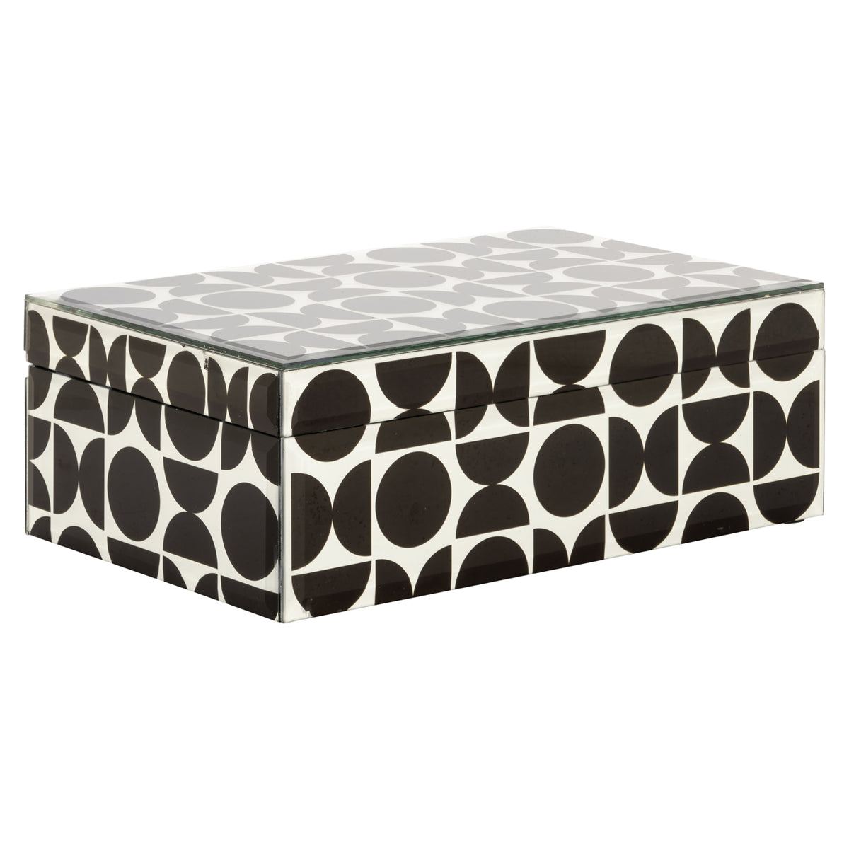 Boîte de rangement Vivian black large