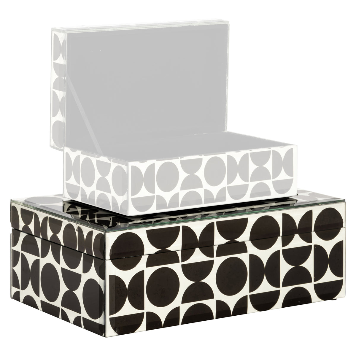 Boîte de rangement Vivian black large