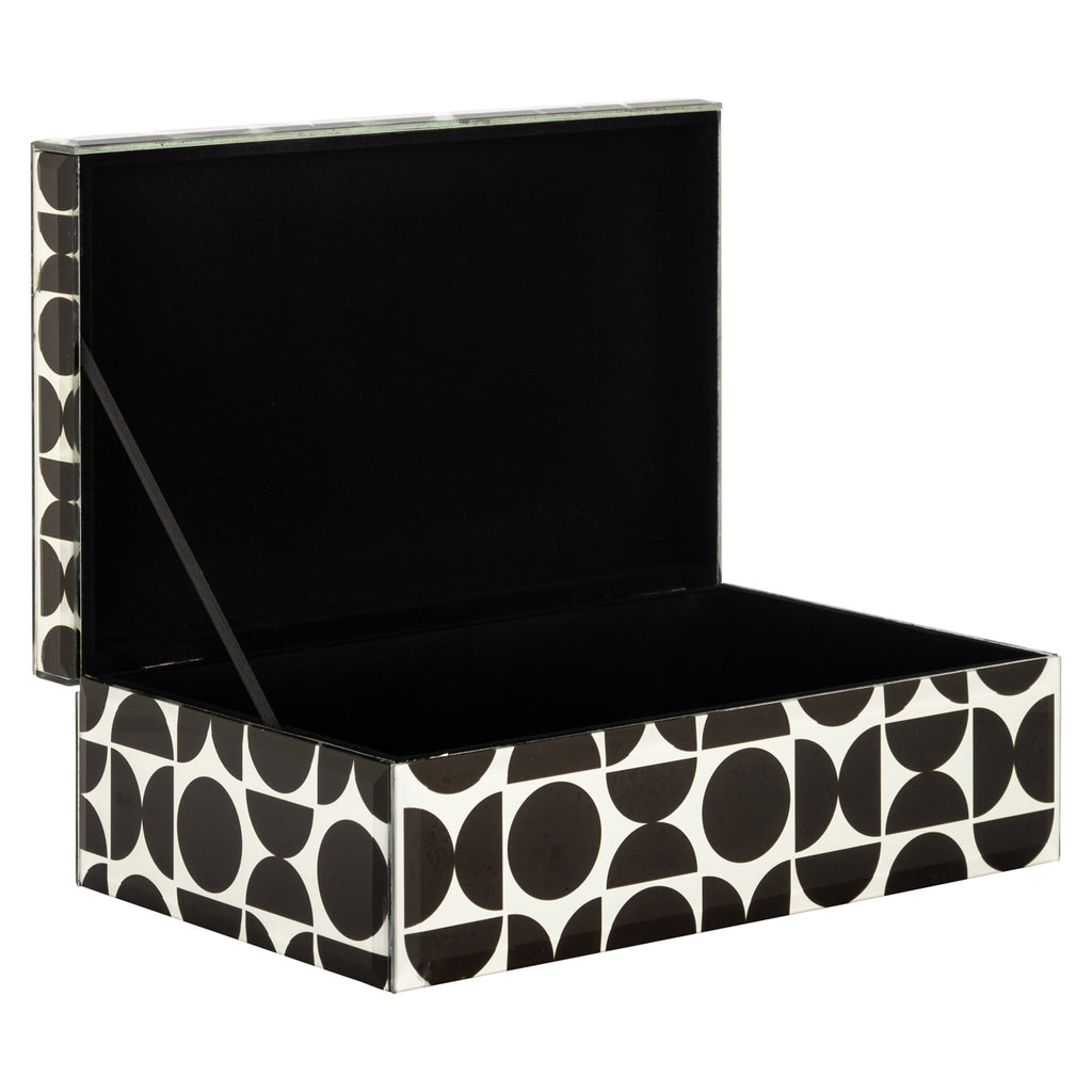 Boîte de rangement Vivian black large