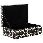 Boîte de rangement Vivian black large