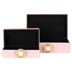Boîte de rangement Jamila pink small