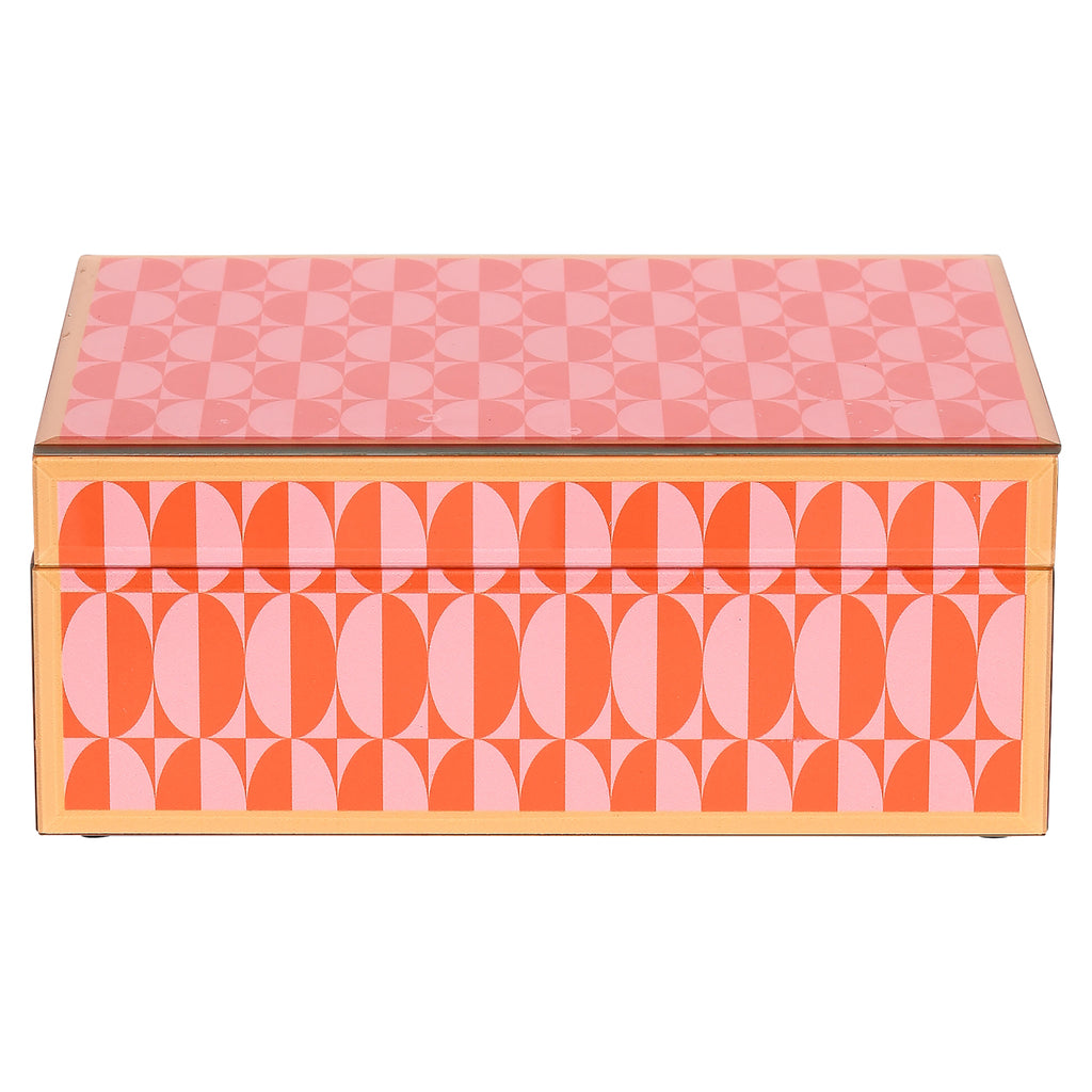 Boîte de rangement Abba pink large