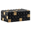 Boîte de rangement Velicia black/gold