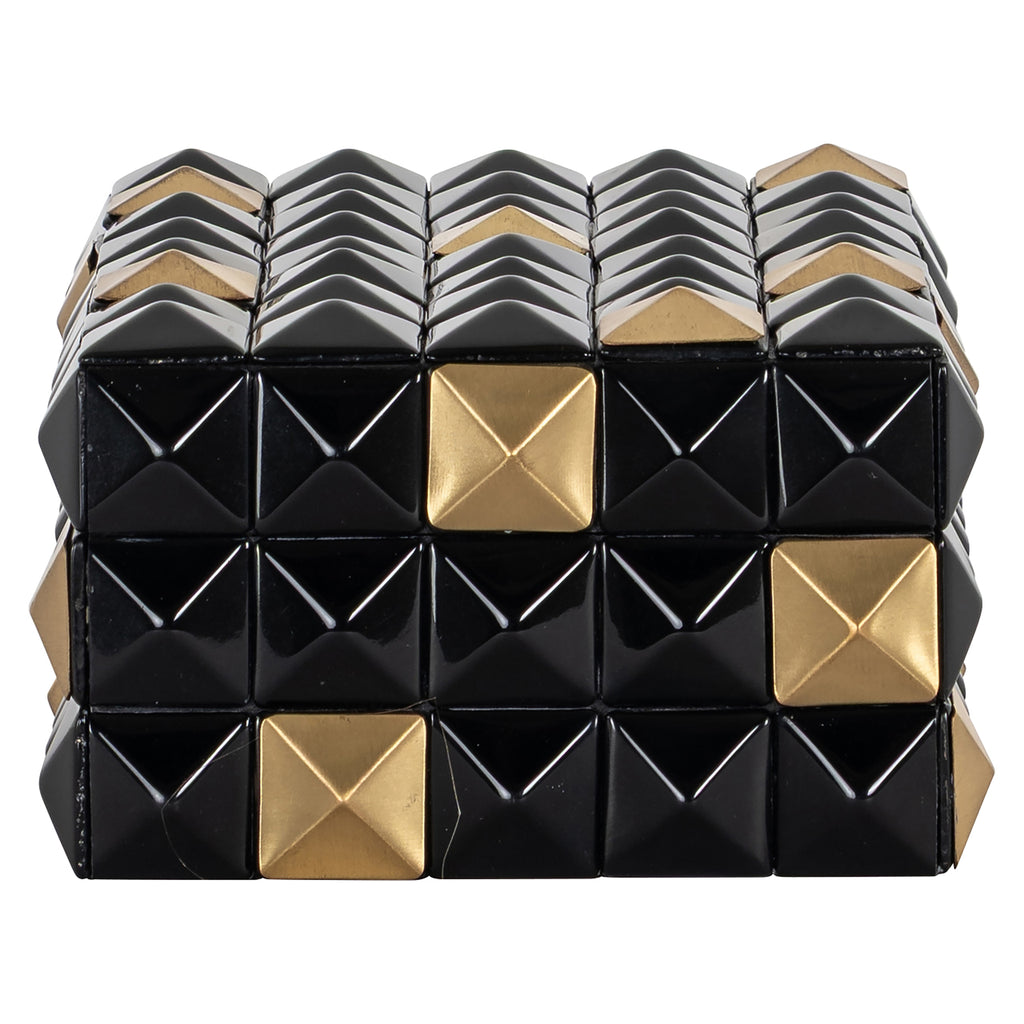 Boîte de rangement Velicia black/gold