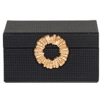 Boîte de rangement Amal black/gold small