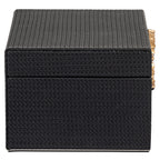 Boîte de rangement Amal black/gold large