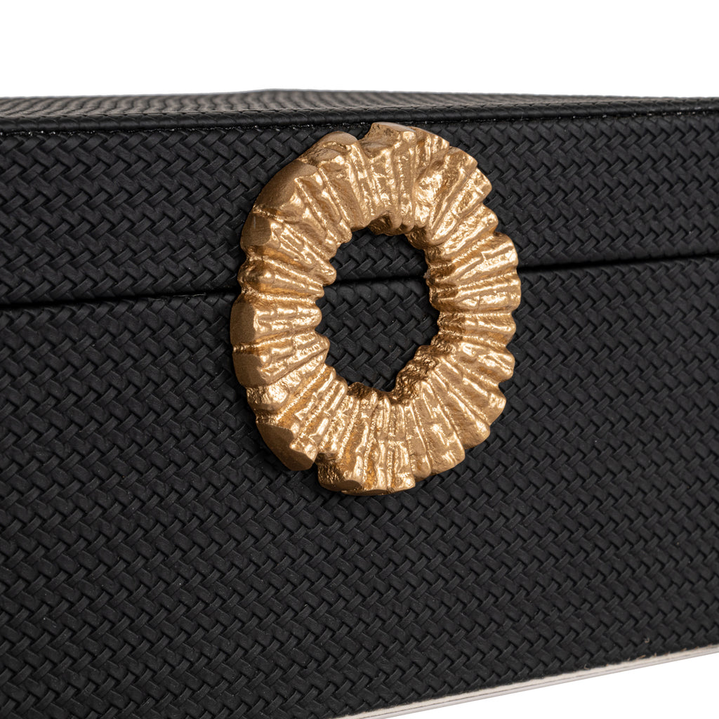Boîte de rangement Amal black/gold large