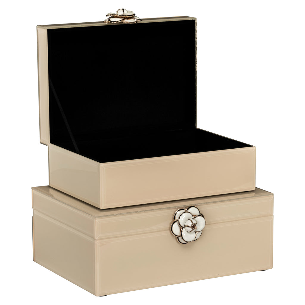 Boîte de rangement Abbey ivory small