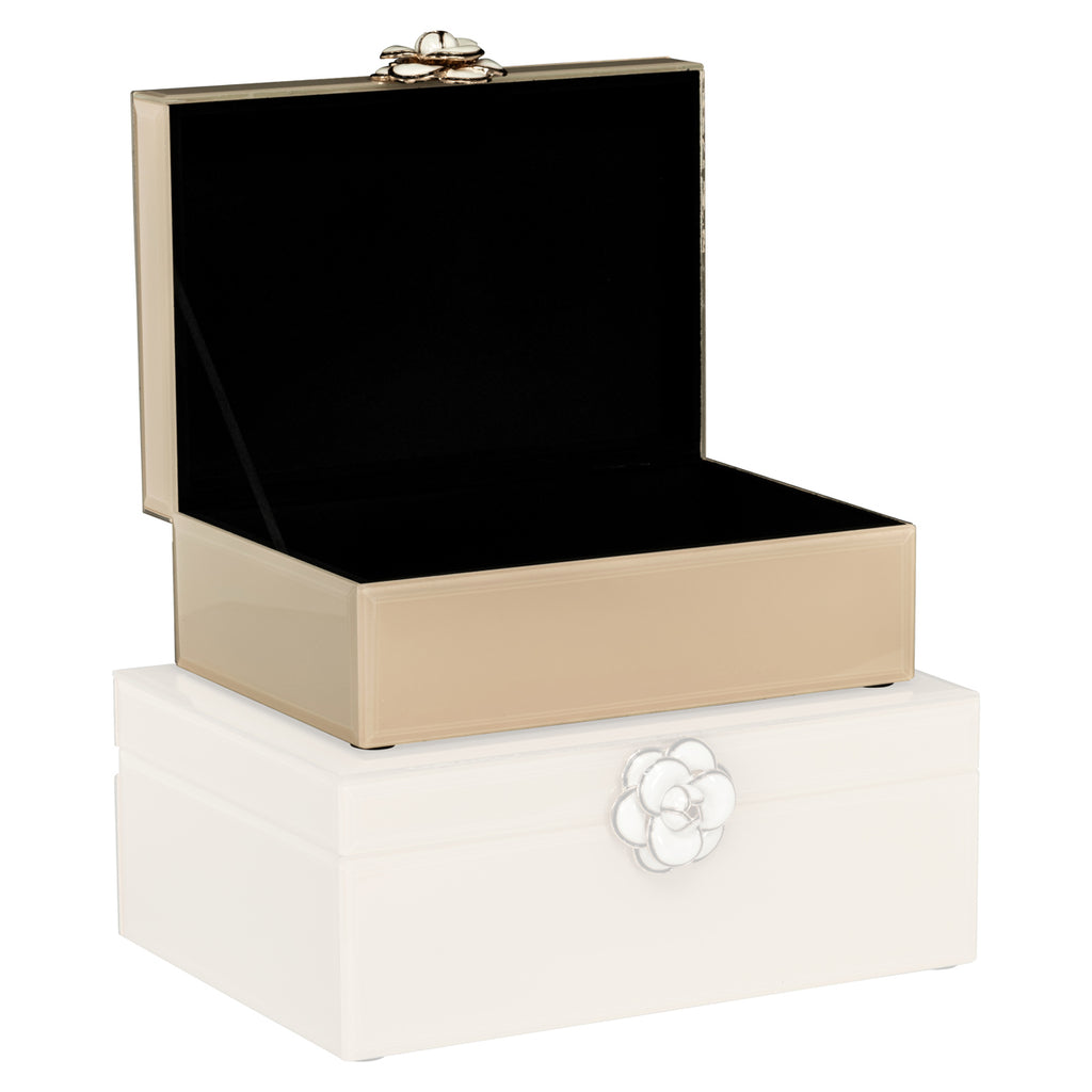 Boîte de rangement Abbey ivory small