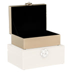 Boîte de rangement Abbey ivory small