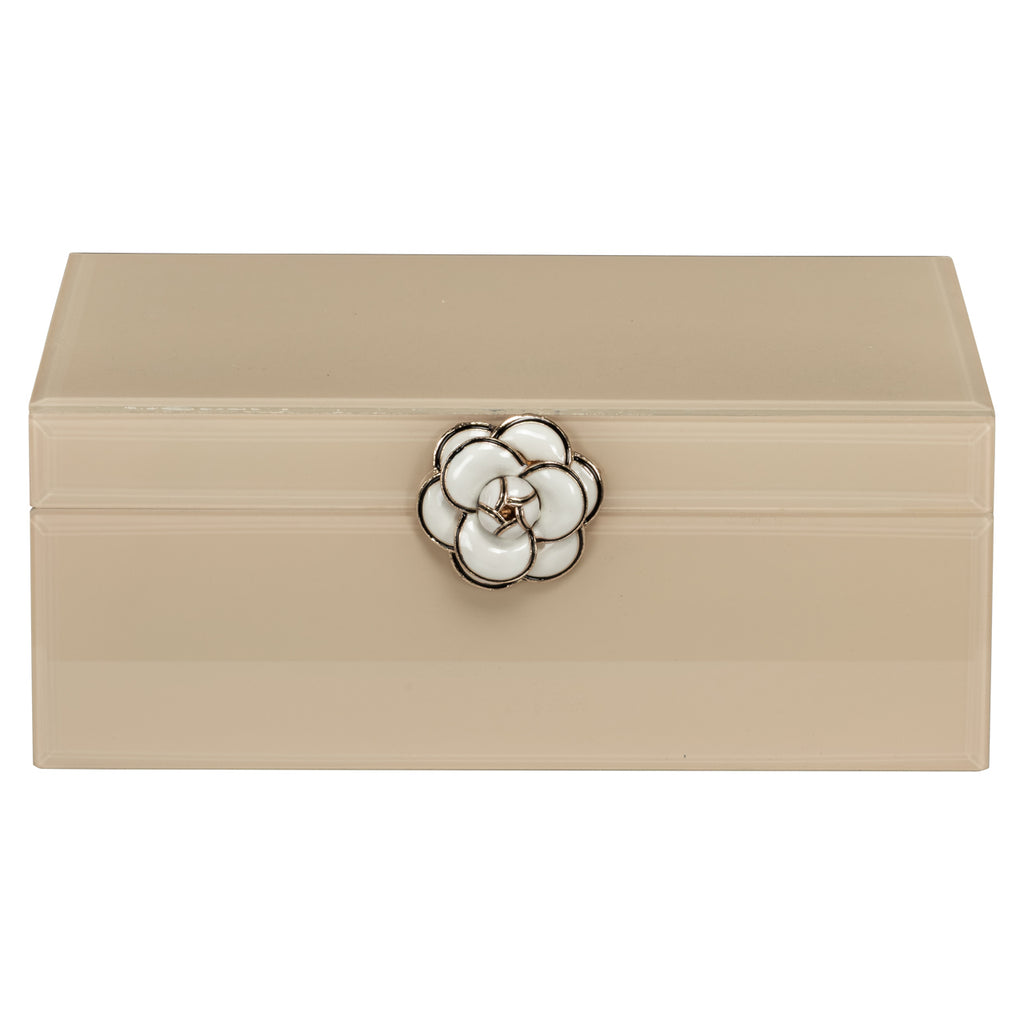 Boîte de rangement Abbey ivory large