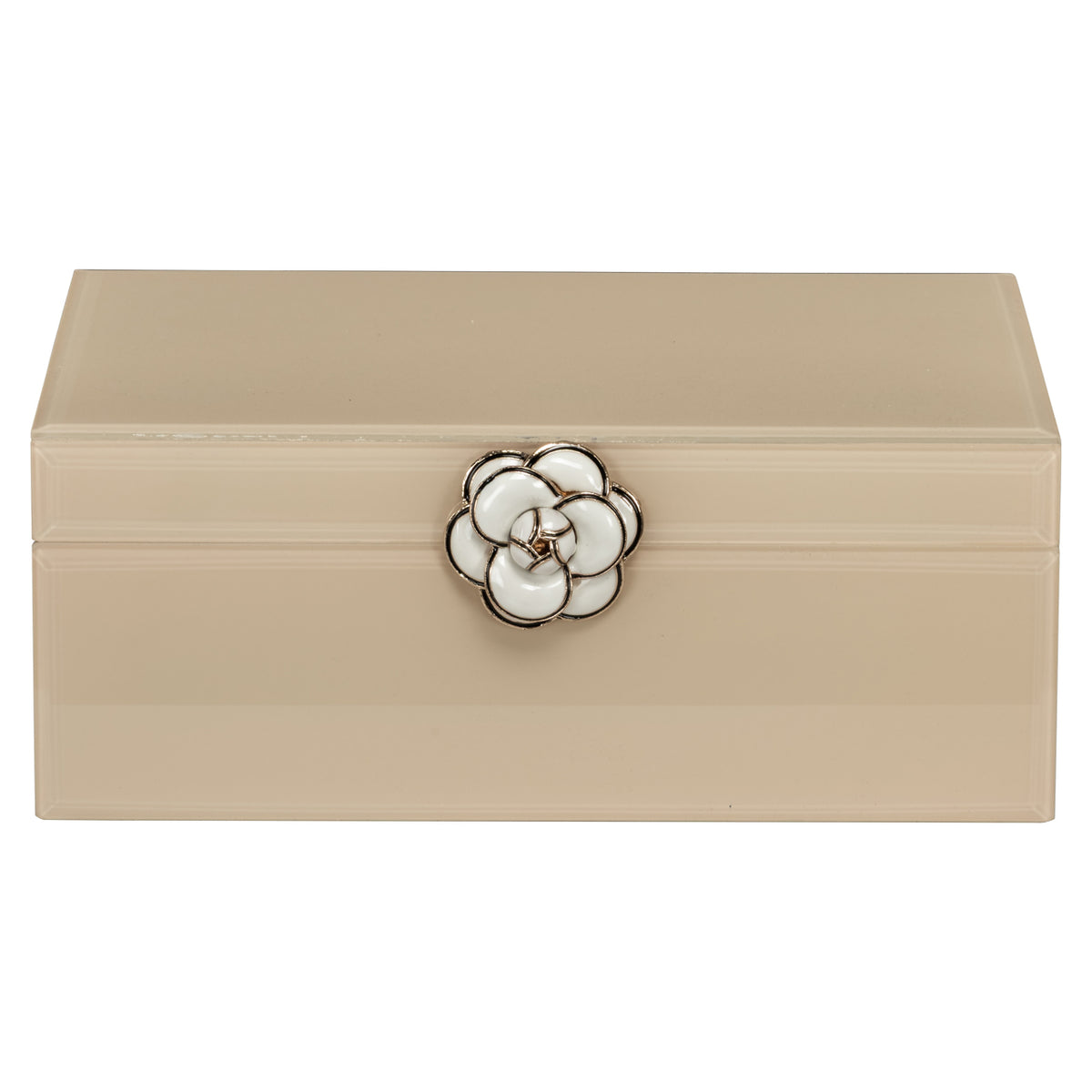 Boîte de rangement Abbey ivory large