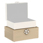 Boîte de rangement Abbey ivory large
