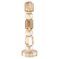 Porte-bougie Meral brown large