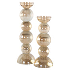 Porte-bougie Emie brown small