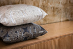 Coussin Mindy quadrant cream 50x50