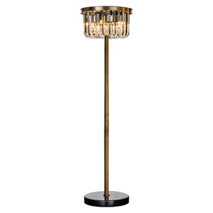 Lampe sur pied Dagmar bronze