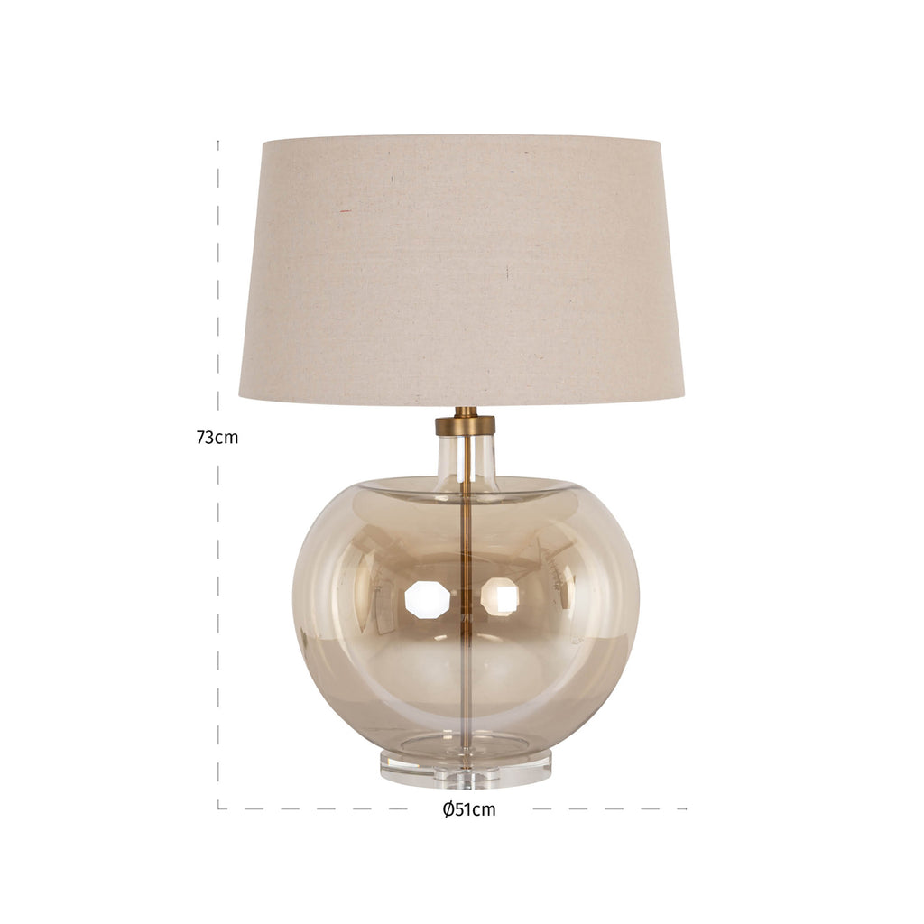Lampe de table Jazzy amber