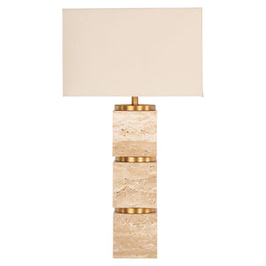 Lampe de table Jaella beige