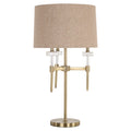 Lampe de table Josie brushed gold