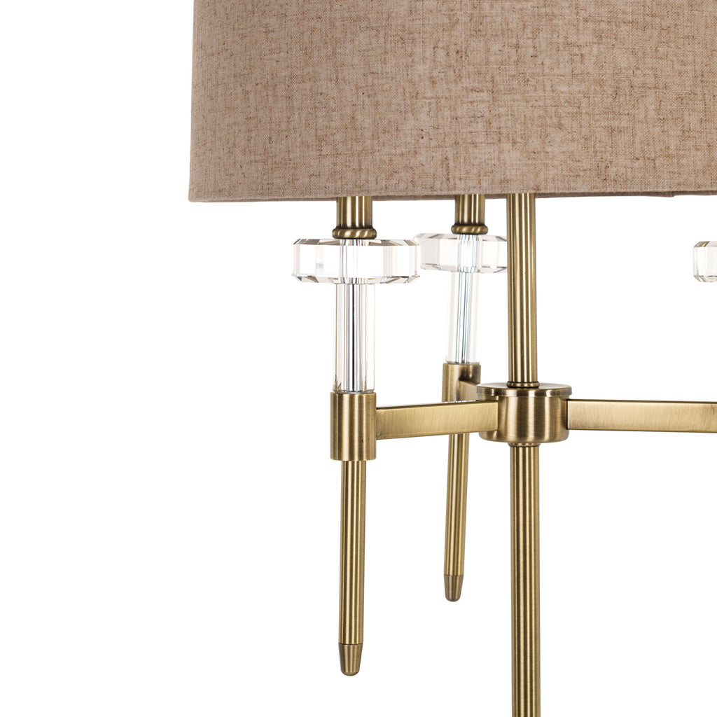 Lampe de table Josie brushed gold