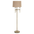 Lampe sur pied Josie brushed gold