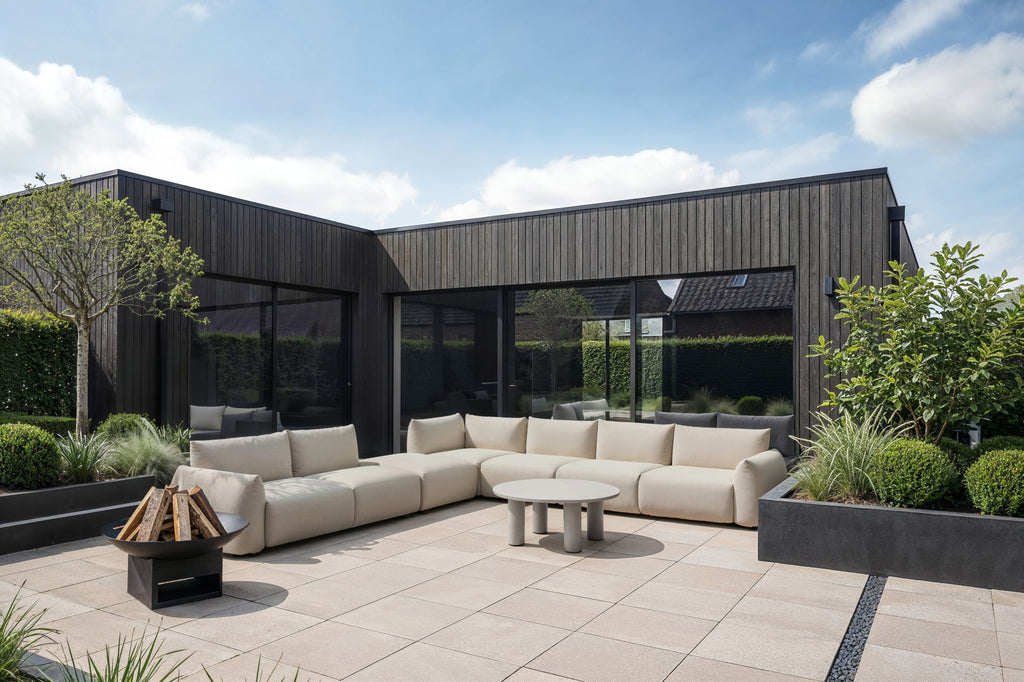 Canapé extérieure Dawson beige alpine extra element