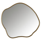 Miroir Allyson brushed gold