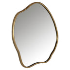 Miroir Allyson brushed gold