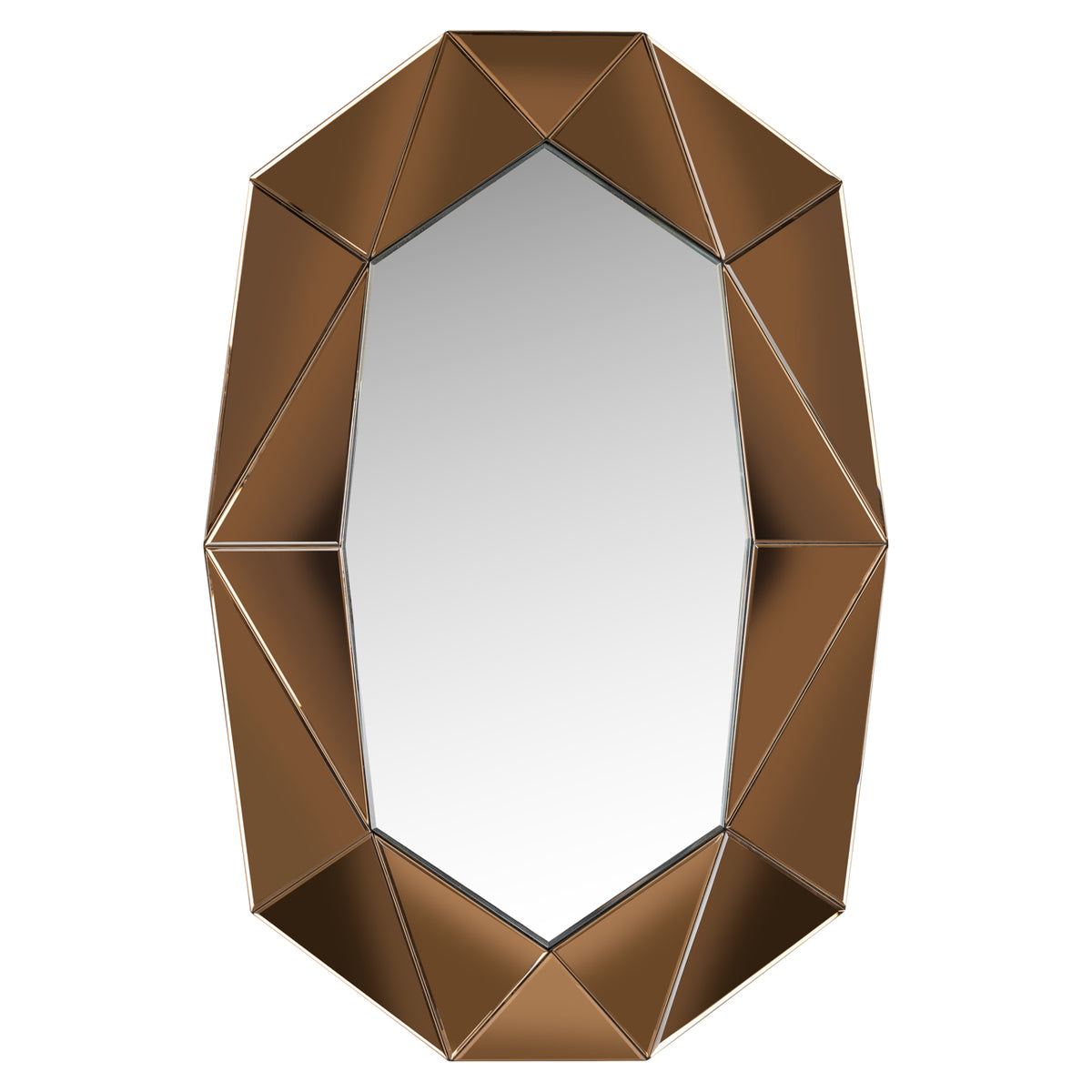 Miroir Jaloe bronze